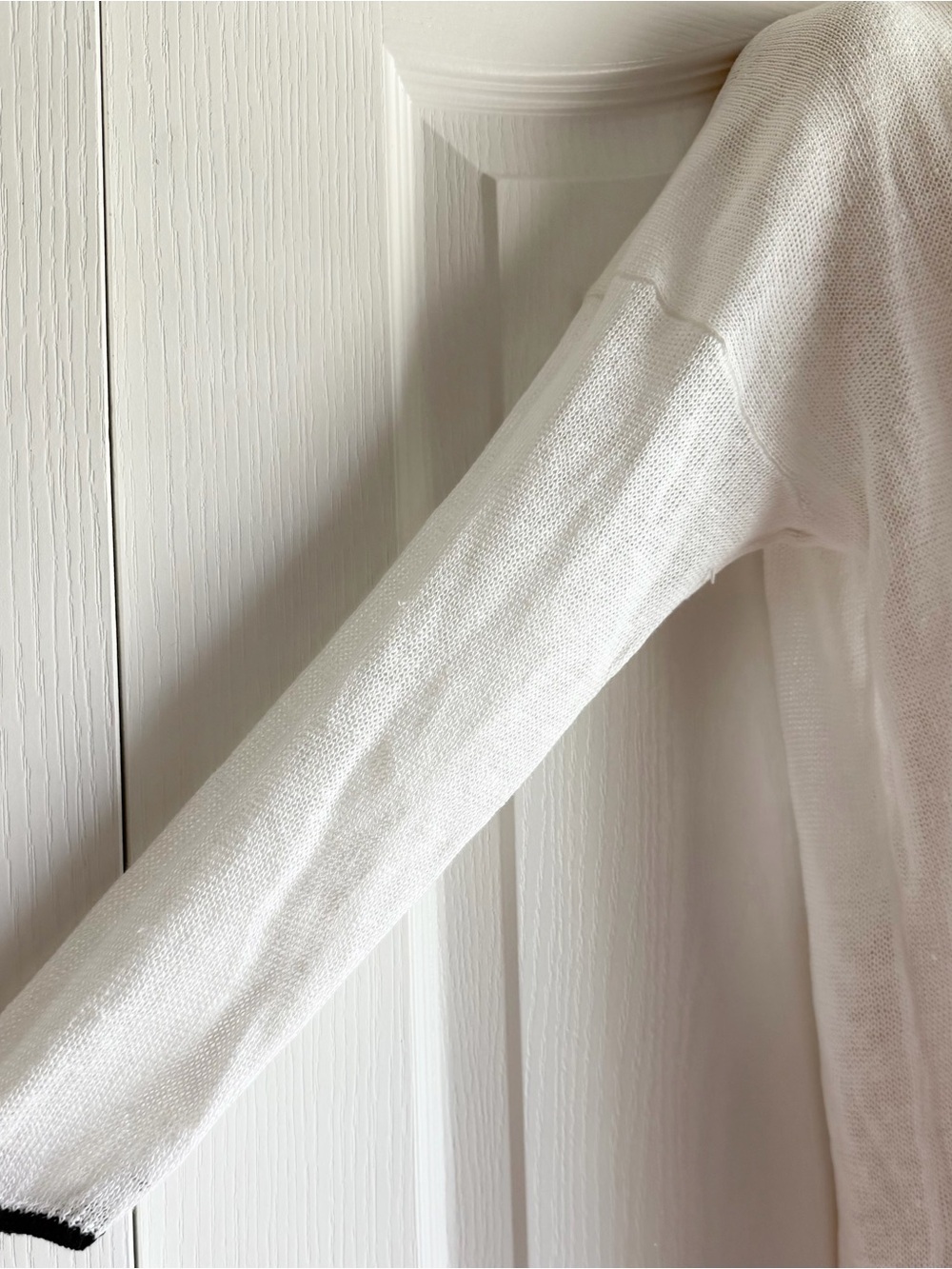 UNIQLO x Ines de la Fressange Linen Knit Sweater - Picture 6 of 8